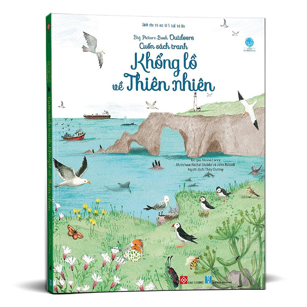 Sách - Big Picture Book Outdoors - Cuốn Sách Tranh khổng Lồ Về Thiên Nhiên