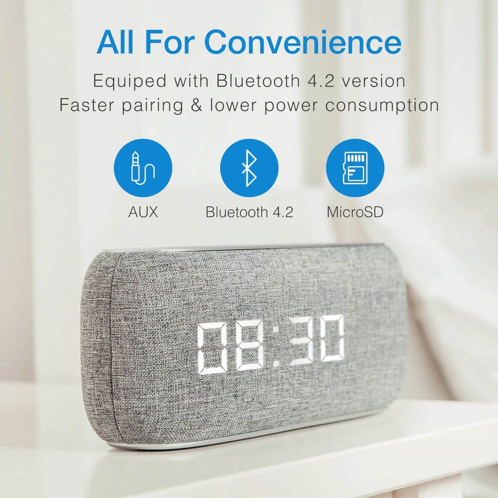 Loa Bluetooth kiêm đồng hồ HAVIT M29/ MX801