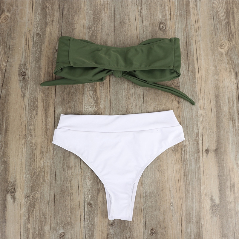 Bikini nữ cạp cao cột dây có đệm ngực gợi cảm | BigBuy360 - bigbuy360.vn