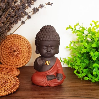Tượng Phật A Di Đà - mẫu áo đỏ