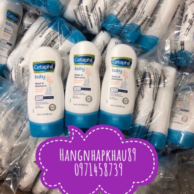 tắm gội Cetaphil