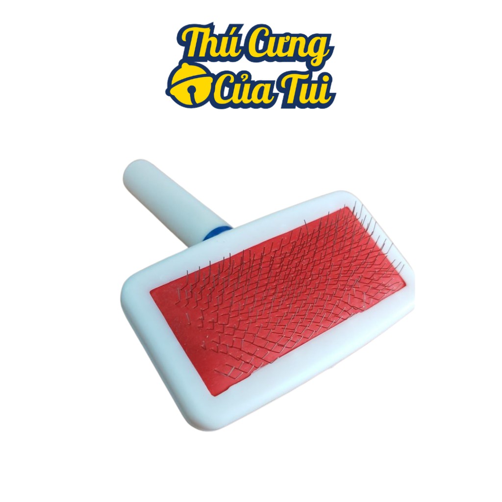 Lược Chải Lông Chó Mèo Đầu Bi Và Đầu Kim - Đánh Xù Lông - Gỡ Rối Lông - Thú Cưng Của Tui