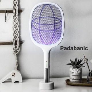 Vợt Muỗi Kiêm Đèn Bắt Muỗi Đa Năng Tích Điện 2 Trong 1