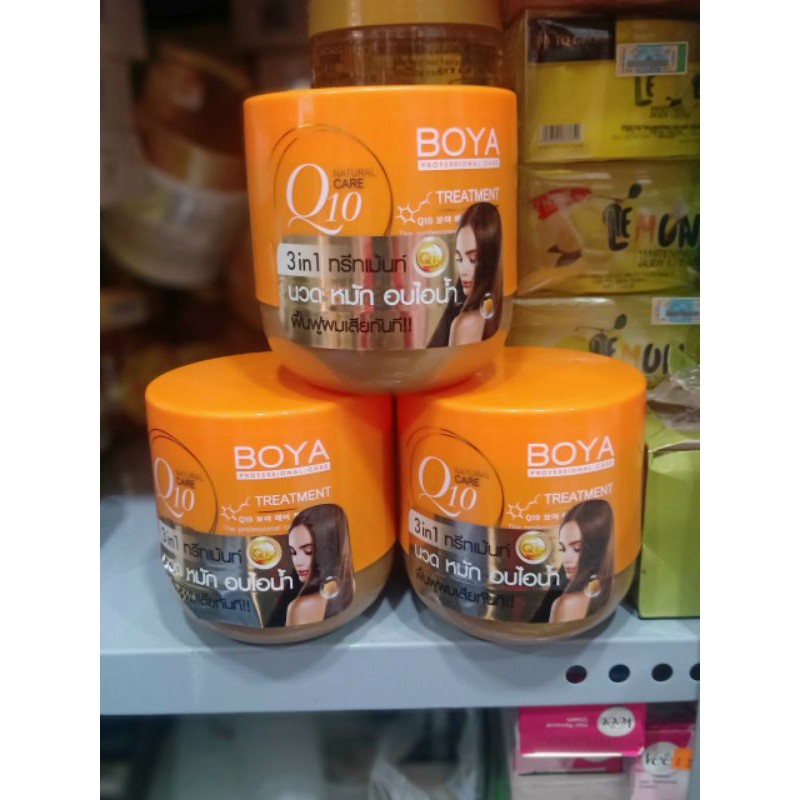 Kem Ủ Tóc Boya Hair Treatment Q10 Thái Lan 500G
