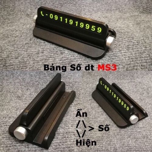 Bảng Ghi Số Điện Thoại Ô Tô Khi Dừng Đỗ - Thẻ Ghi Số Điện Thoại Ô Tô Khi Dừng Đỗ-bh 12 tháng