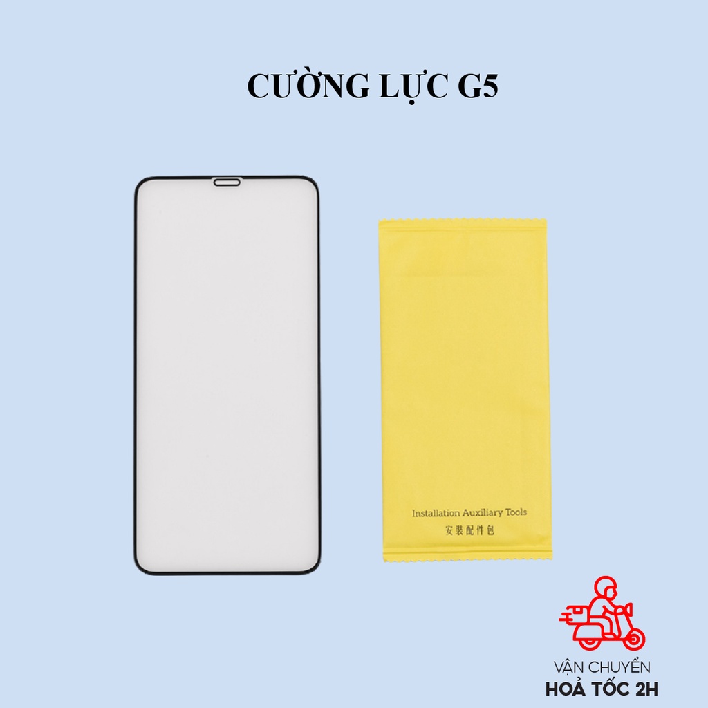 Kính cường lực Hoco full màn, chống bám vân tay dành cho 6 7 8 X 11 12 13