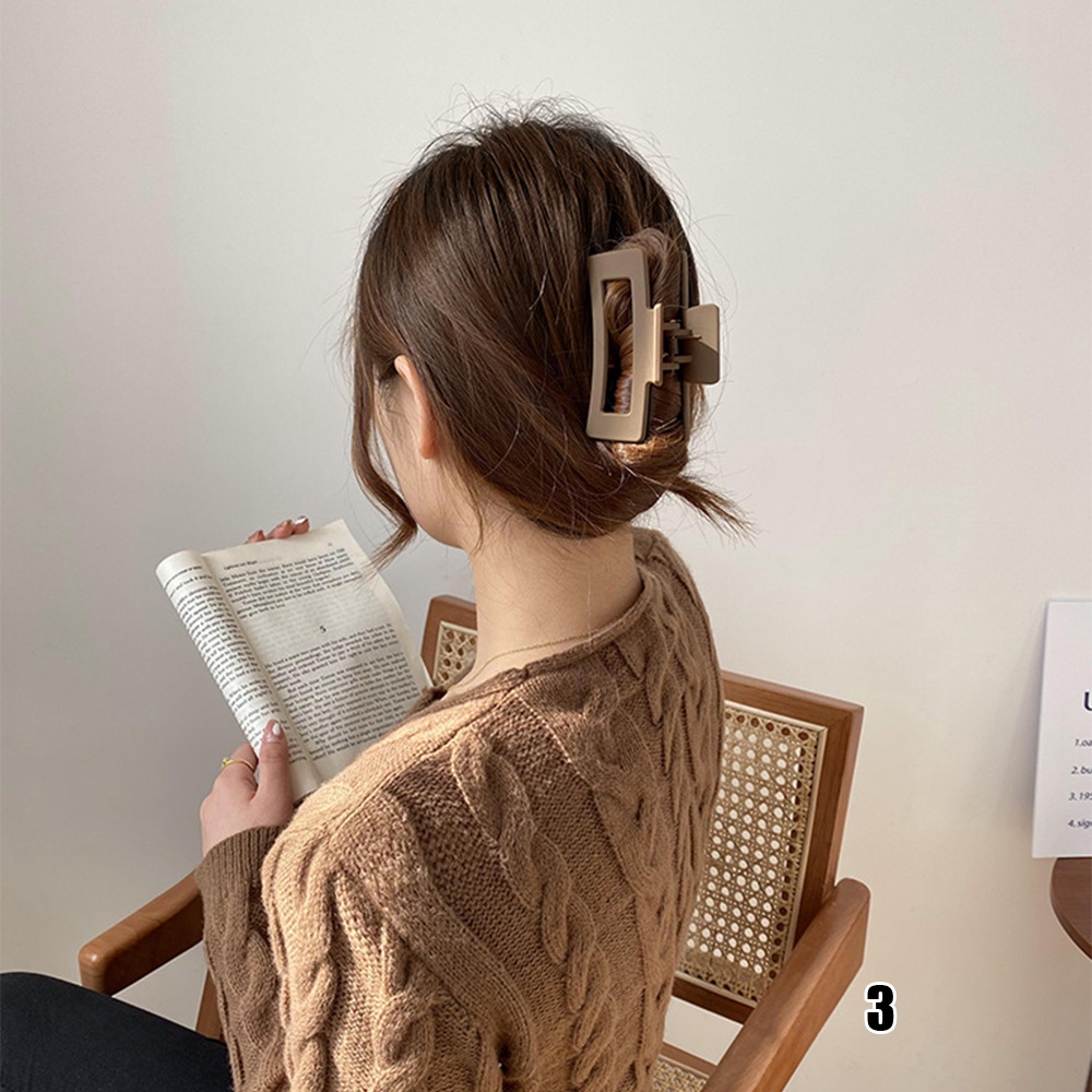 Nhiều hình dạng khác nhau của kẹp tóc hàn quốc cao cấp nhẹ nhàng kiểu cổ điển mờ