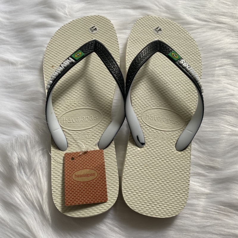 Dép kẹp nam Havaianas hình trơn, dép đi biển, dã ngoại