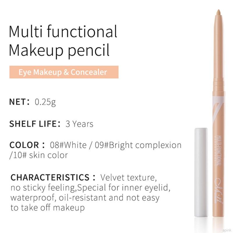 [Hàng mới về] Bút kẻ mắt đa năng che khuyết điểm chống nước thiết kế xoay được | BigBuy360 - bigbuy360.vn