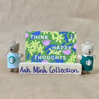 Thẻ starbucks sưu tầm - starbucks cards - hoa