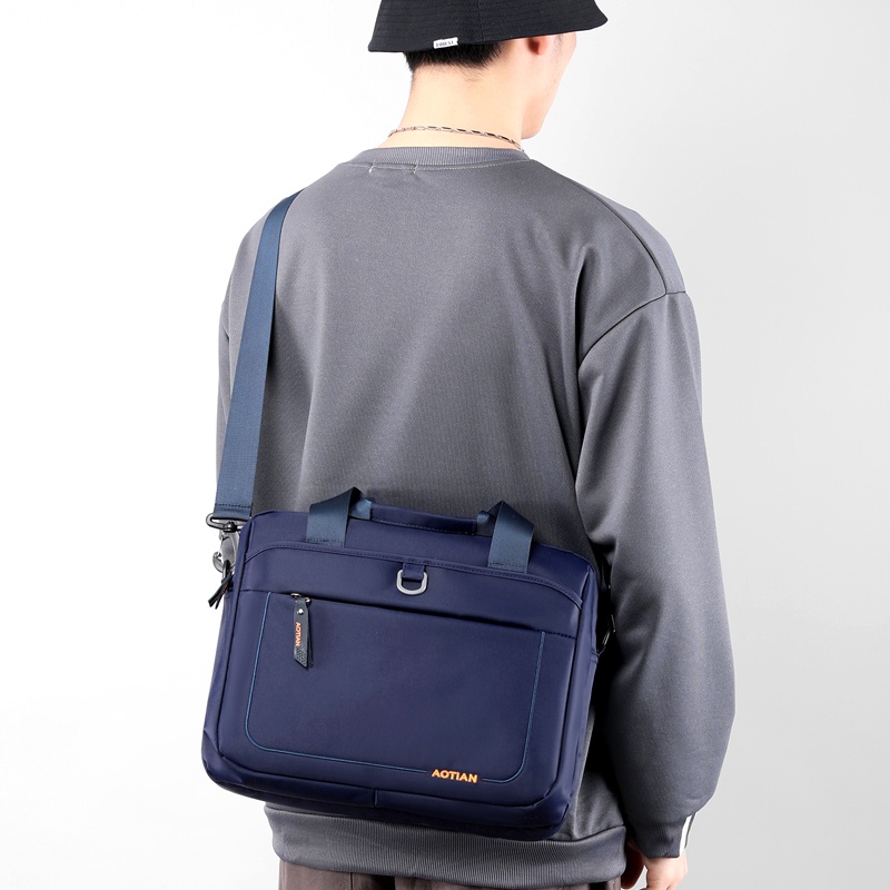 Túi Đeo Chéo Vai Vải Nylon Chống Thấm Nước 3 Màu Dành Cho Nam