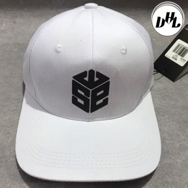 Nón SWE Logo Phản Quang 7 màu - 2 màu đen trắng