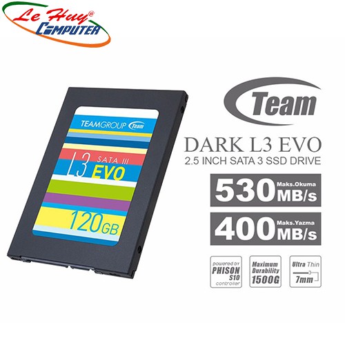 Ổ cứng SSD 120GB Team L3 EVO chính hãng | BigBuy360 - bigbuy360.vn