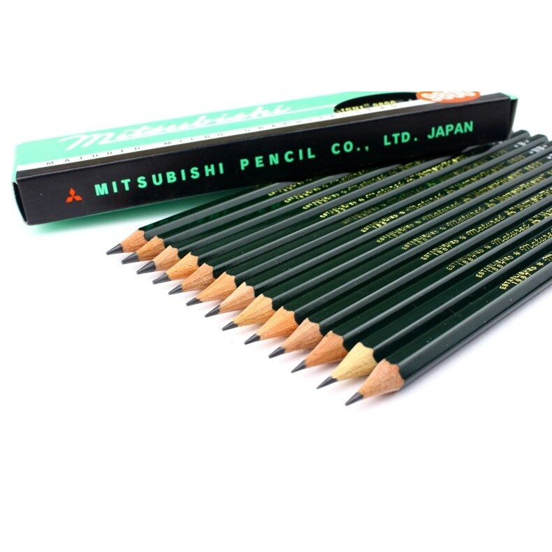 Bút chì Phác thảo Uni Miitsu Bishi 9800
