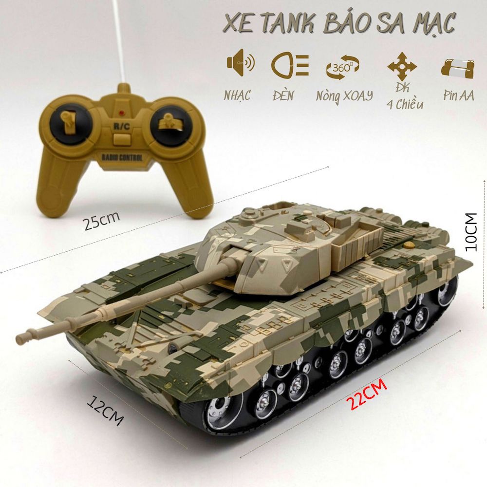 [NHIỀU MẪU]Xe tăng Đức Leopard 2 điều khiển bánh xích pin sạc