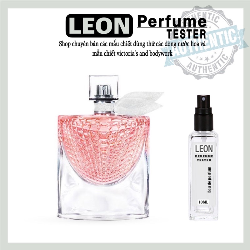 💎LEON💎 Mẫu thử nước hoa lancome la vie est belle eclat 10ml dạng xịt