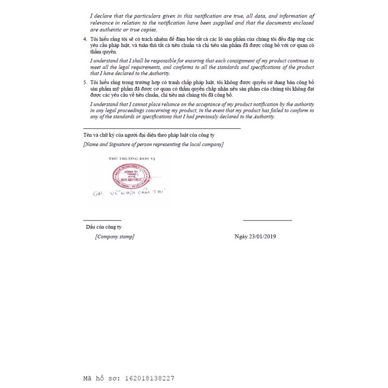 Thay Da Sinh Học Red Peel Tingle Serum Premium 20ml