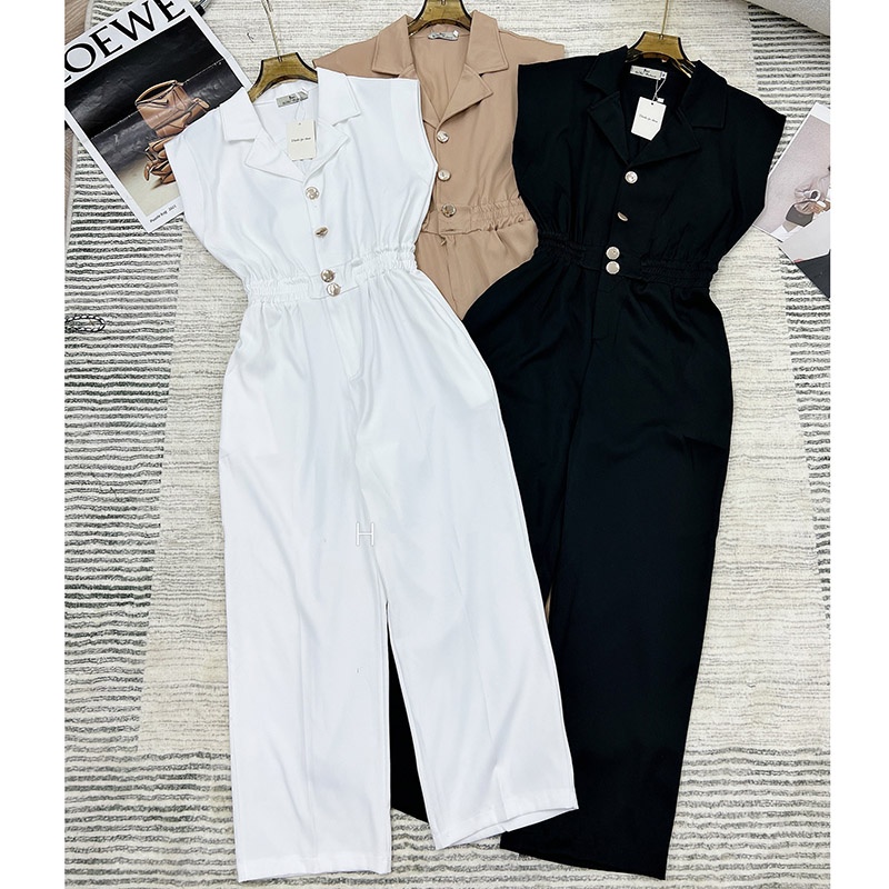 Jumpsuit Cổ Vest Dáng Dài Hàng Quảng Châu JS0011-Teen 888