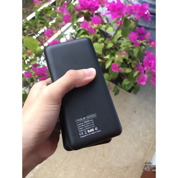 Sạc dự phòng ivalue 20000mAh MT-P200-001