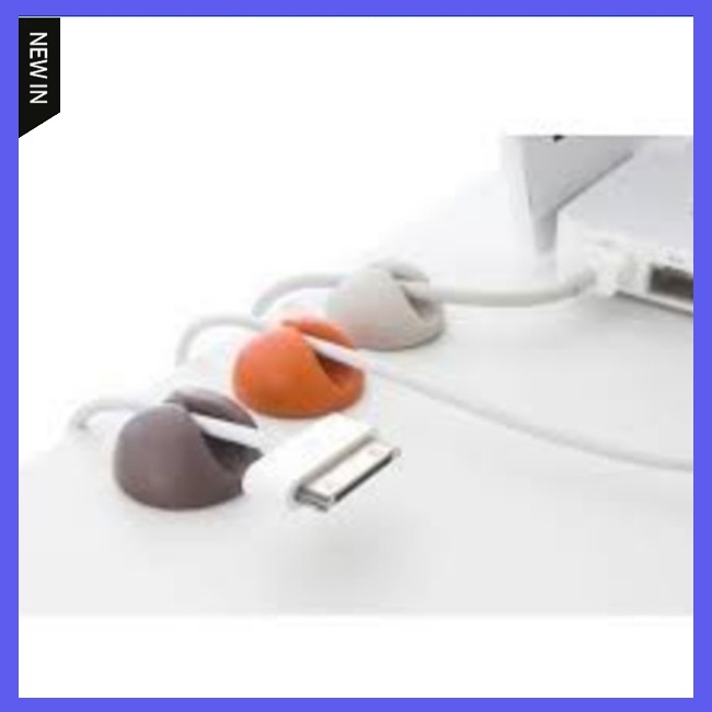Kẹp Cao Su Cố Định Dây Cáp Usb Để Bàn Thông Dụng