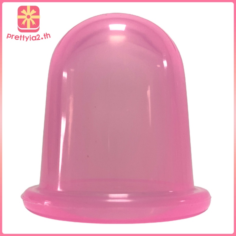Cốc giác hơi mát xa chân không bằng silicon mini cho da mặt màu trong suốt 2 PRETTYIA2