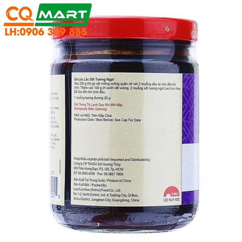Sốt Tương Ngọt Lee Kum Kee hũ 240g