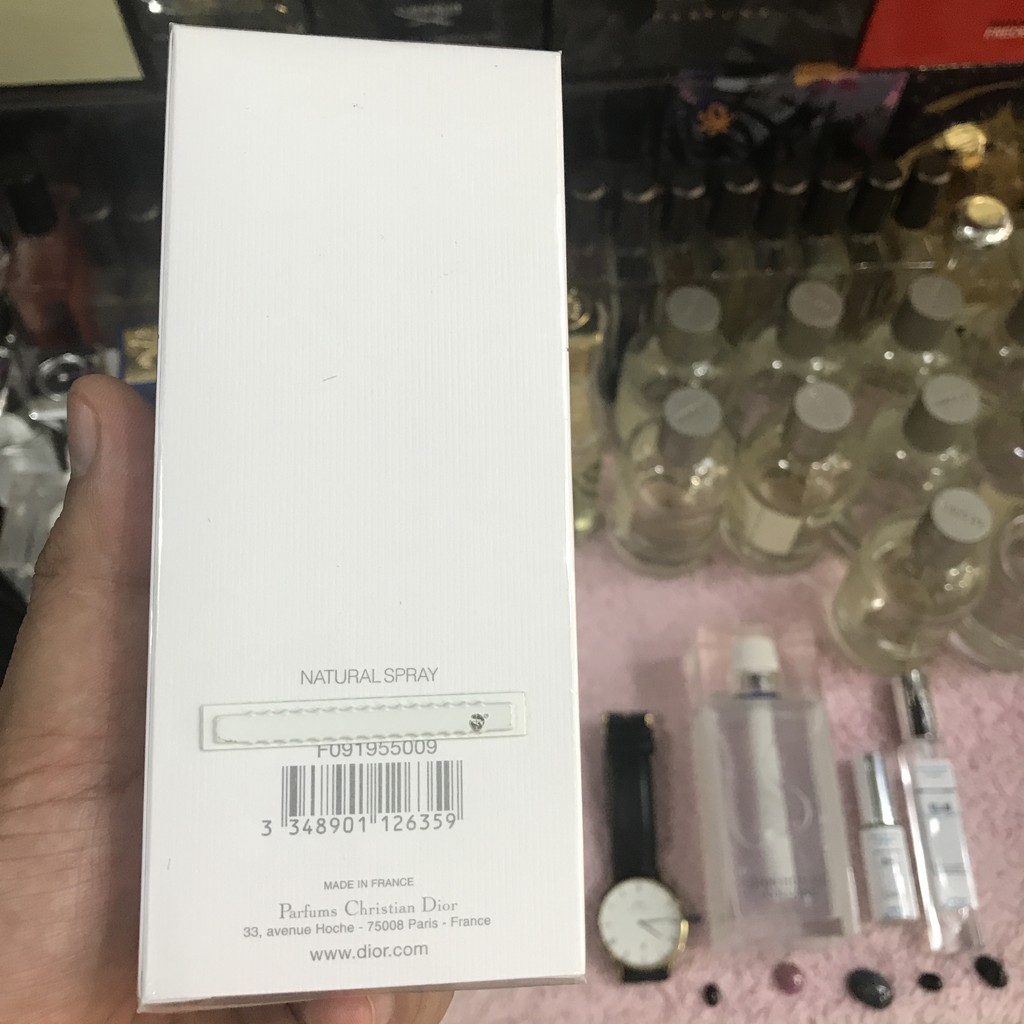 [Mẫu Thử] Nước Hoa Nam Dior Homme Cologne 2ml/5ml/10ml | Thế Giới Skin Care