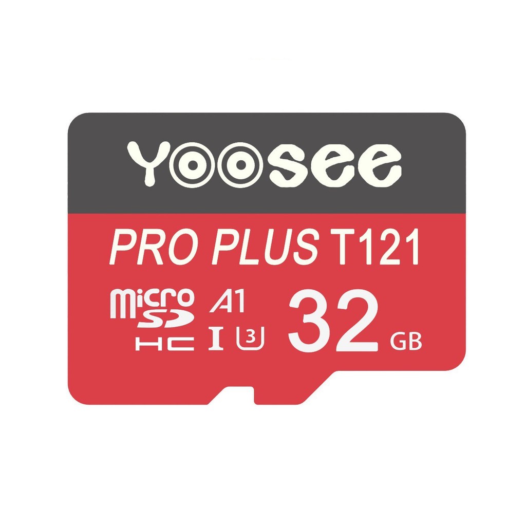 Thẻ nhớ microSDHC Yoosee Pro Plus 32GB A1 U3 4K R95MB/s W45MB/s (Đỏ) - chuyên camera và điện thoại | BigBuy360 - bigbuy360.vn
