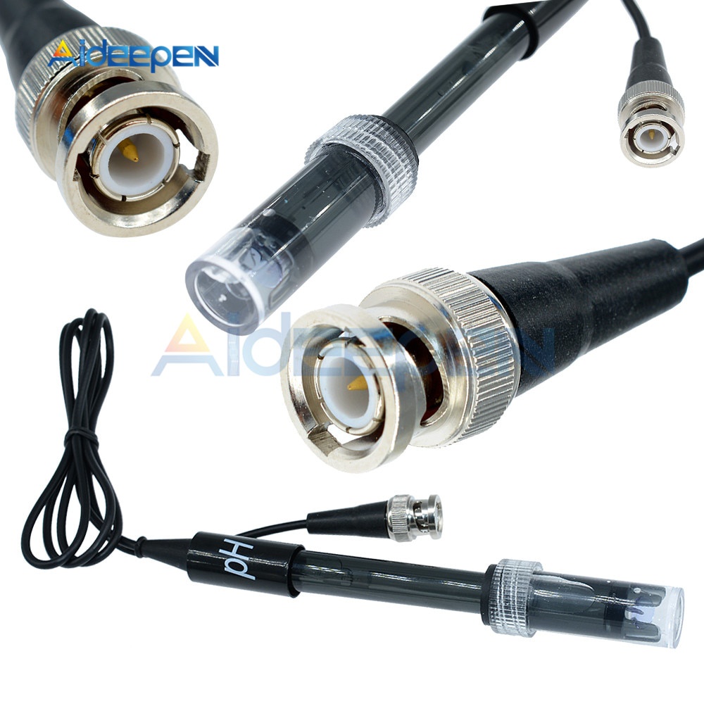 Bộ Cảm Biến Kiểm Tra PH 0-14 + Đầu Dò Điện Cực BNC