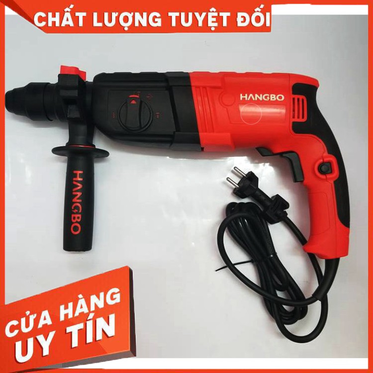 [chính hãng] Máy khoan đục ba chức năng HANGBO 920W [cam kết chất lượng]