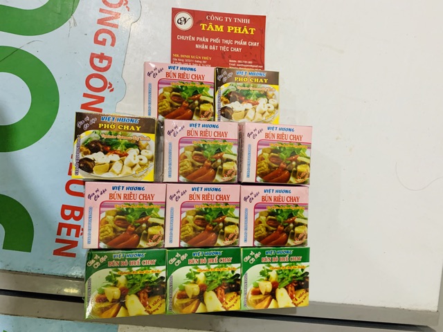 1 HỘP GIA VỊ BÚN RIÊU CHAY