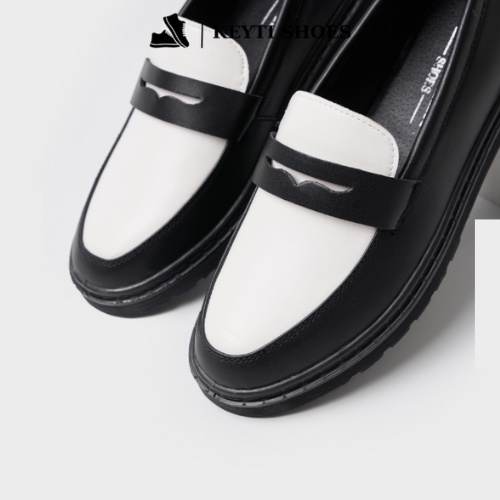 Giày Penny loafer - Giày Da Bò Nguyên Tấm, Tăng Chiều Cao 4cm Cho Nam