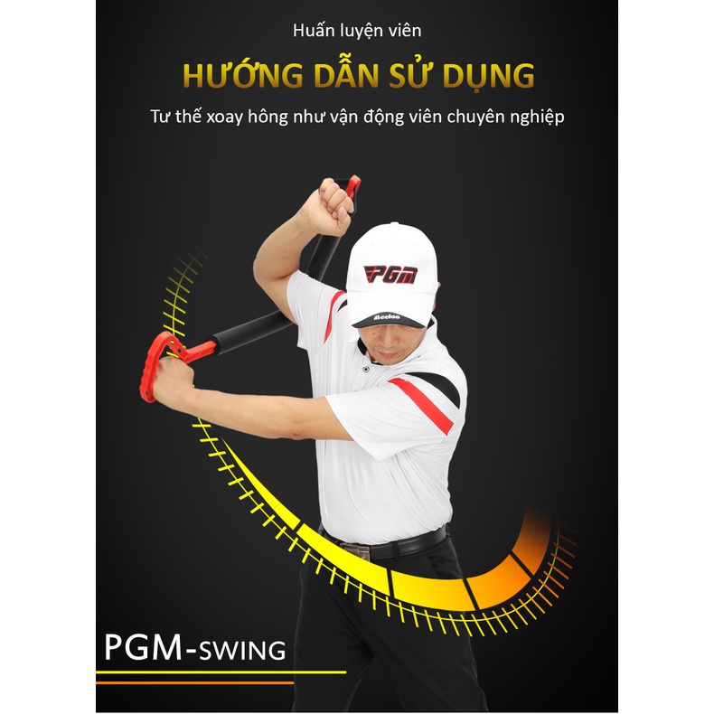 Dụng Cụ Hỗ Trợ Tập Swing - PGM JZQ019 Golf Spinner Swing Trainer