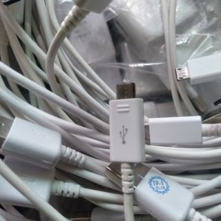 Cáp sạc 2A trắng 1m dành cho điện thoại androi