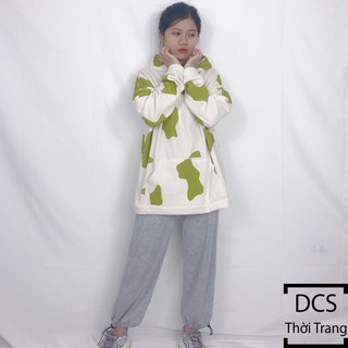 Áo Hoddie Bò Sữa