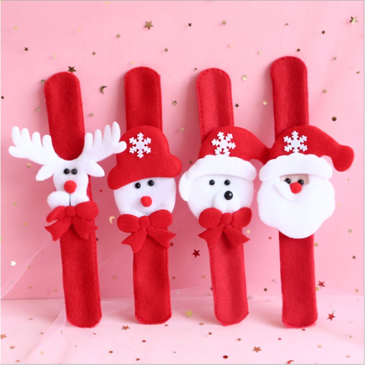 Vòng tay đồng hồ ( cột tóc ) Noel cực cute