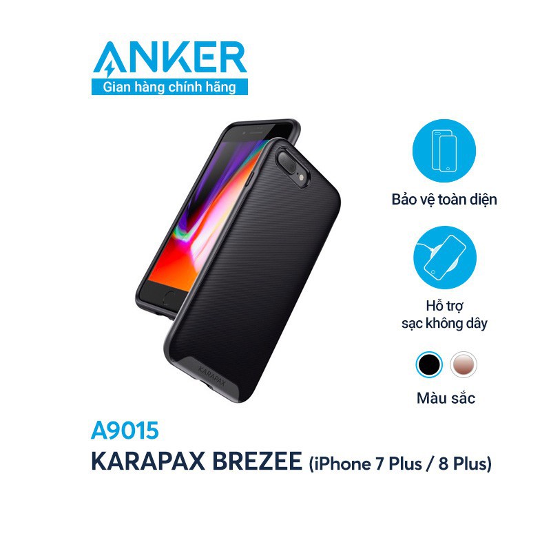 ốp lưng iphone 11 Ốp Lưng ANKER Karapax Breeze cho iPhone 7 Plus/ 8 Plus - A9015