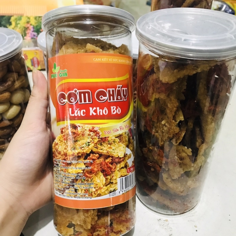 Cơm cháy lắc khô bò 300g vừa ngon vừa rẻ