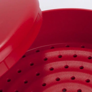 Xửng Hấp Nhựa Nguyên Sinh 2- 3 Tầng Steam It - Tupperware - Kín Khí - Kín Hơi - Nhanh Chín - An Toàn