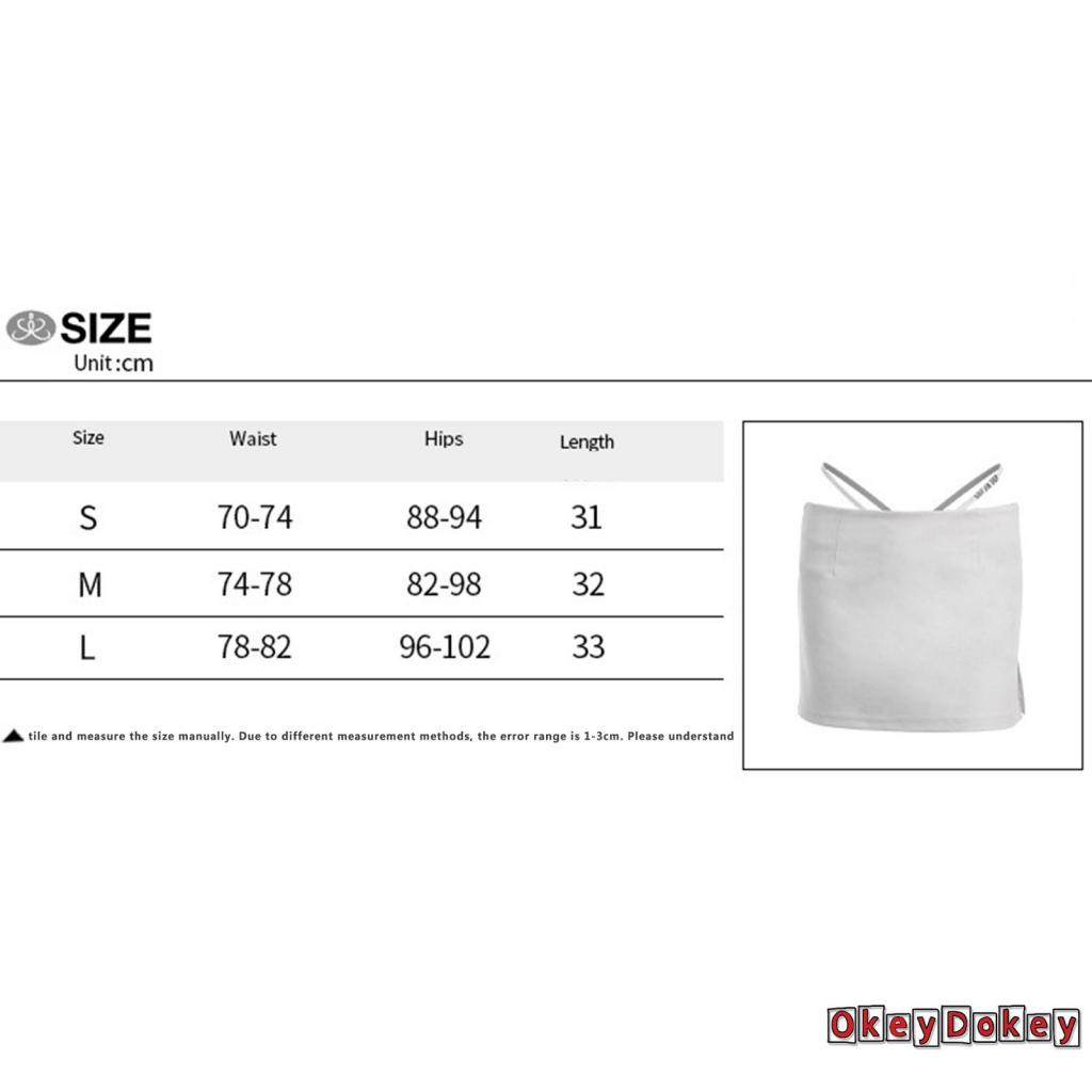 Chân Váy Mini Lưng Cao Màu Trắng Đen Phối Quần Lót Lọt Khe Y2K Dễ Thương