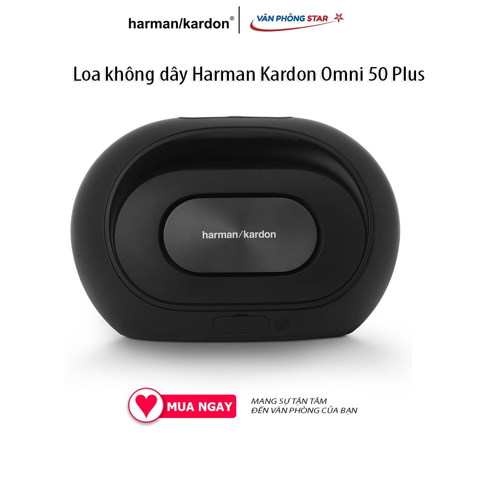 Loa không dây Harman Kardon Omni 50 Plus Kết nối Bluetooth, Aux-in, Wi-Fi Công suất 100W Chống nước IPX5
