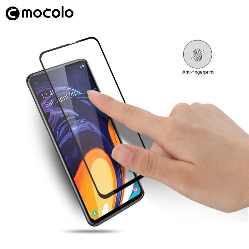 Miếng Dán Kính Cường Lực Full Màn 9D Cho Samsung Galaxy A60 - Đen