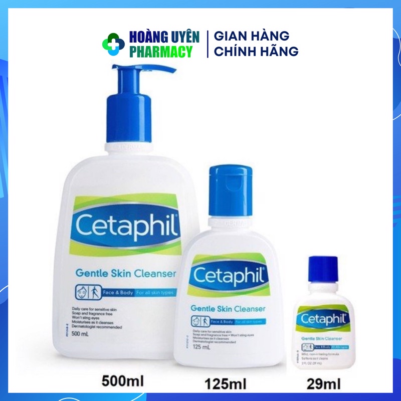 Sữa rửa mặt dịu nhẹ Cetaphil Gentle Cleanser 125ml