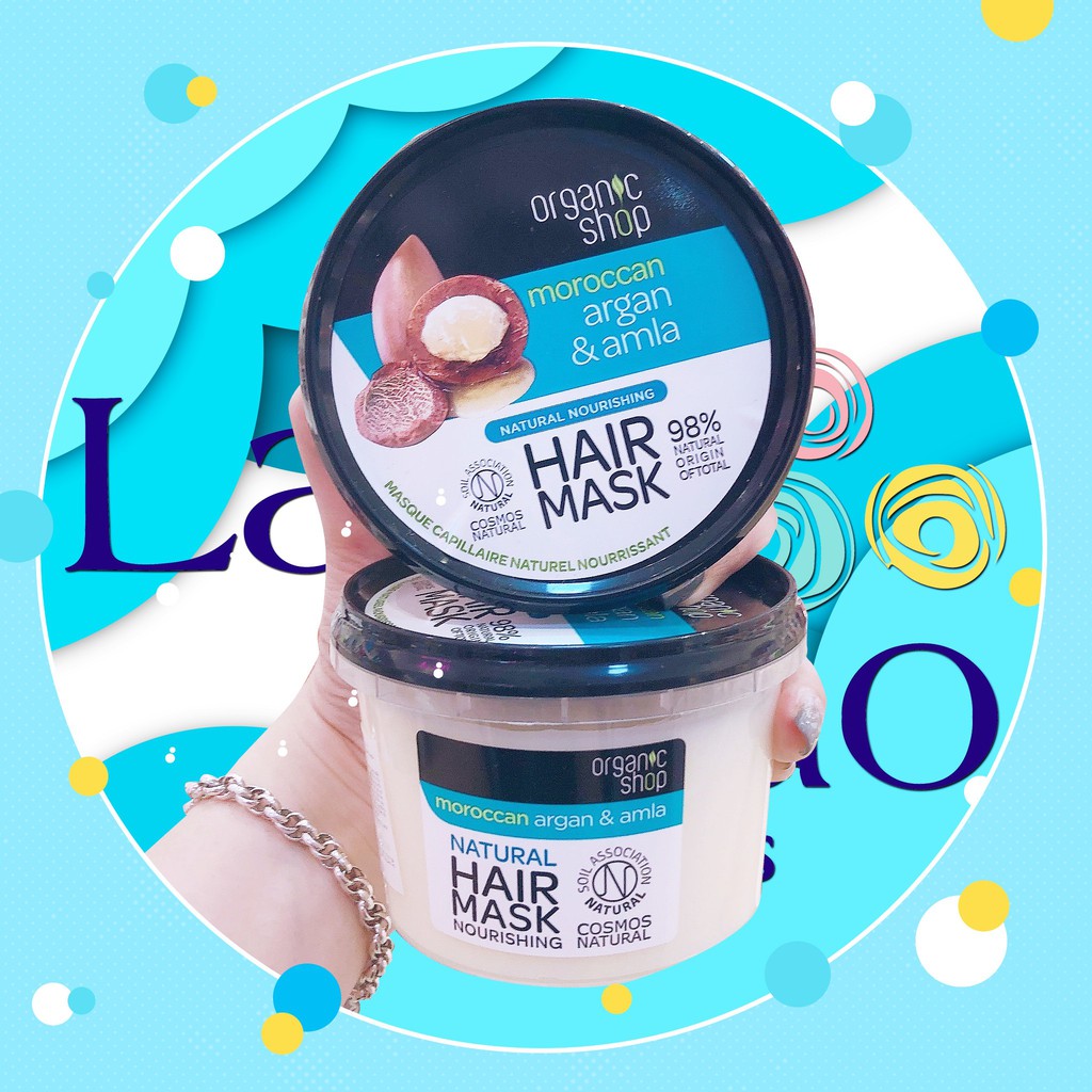 Mặt Nạ Ủ Giúp Phục Hồi Tóc Organic Shop Hair Mask