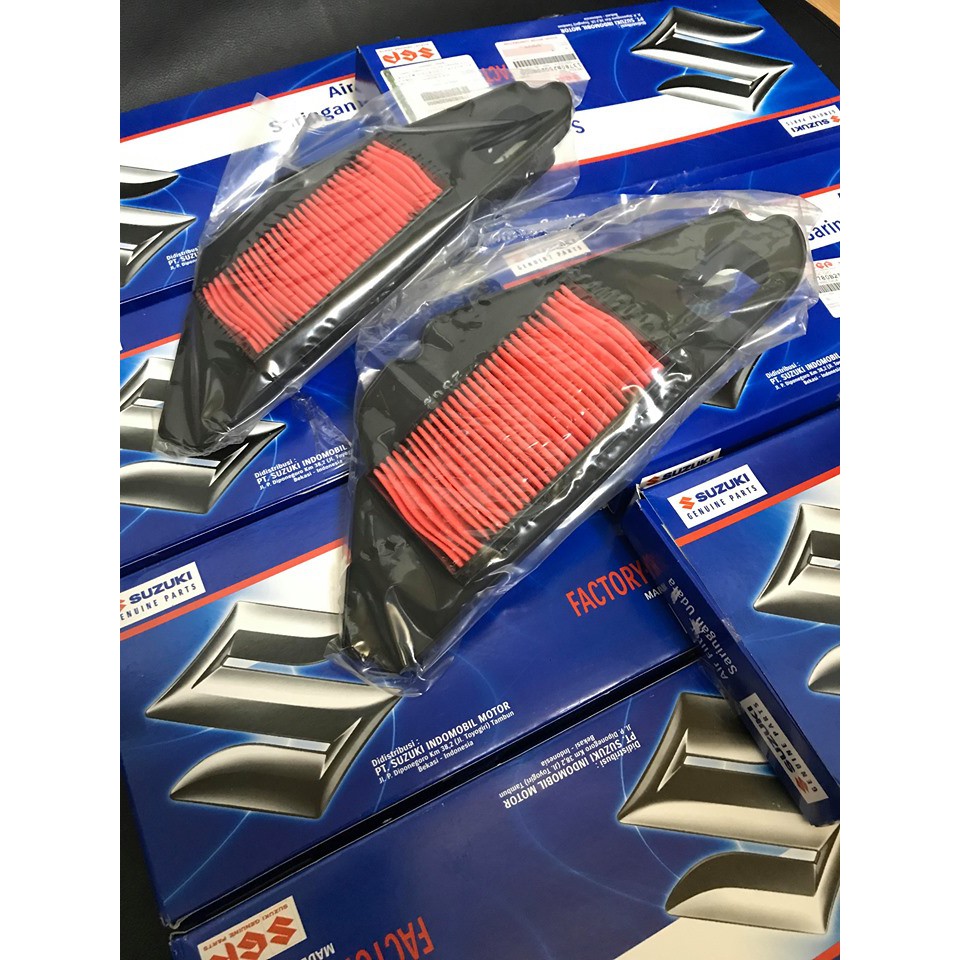 Lọc Gió - Satria FU & Raider Xăng Cơ, Raider K9, Raider K6 - Chính Hãng Suzuki