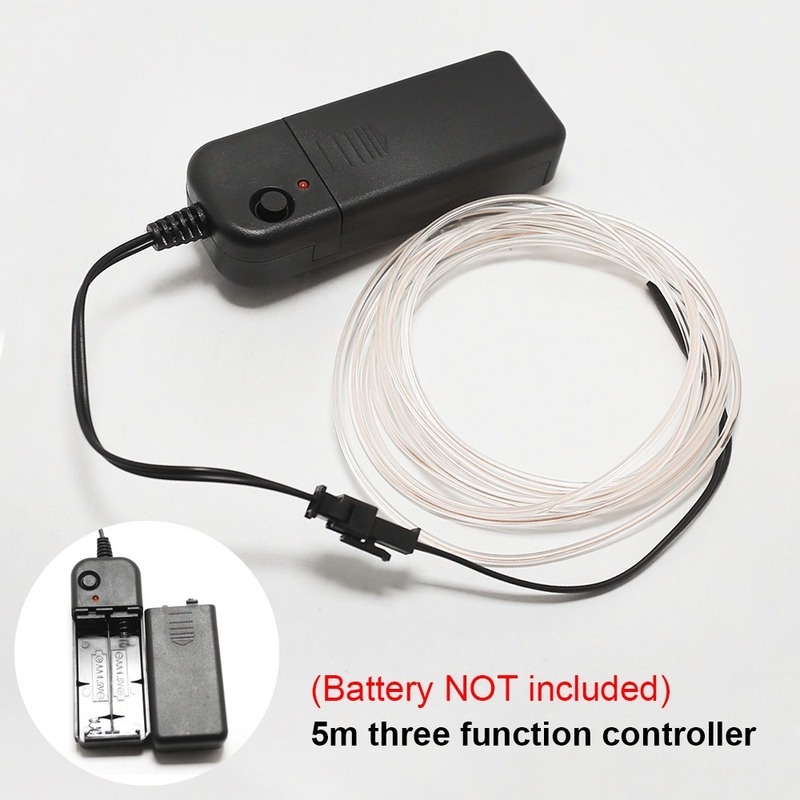 Dây Đèn LED Mềm 1/3/5m 3 Chế Độ Chống Nước Trang Trí Đa Năng