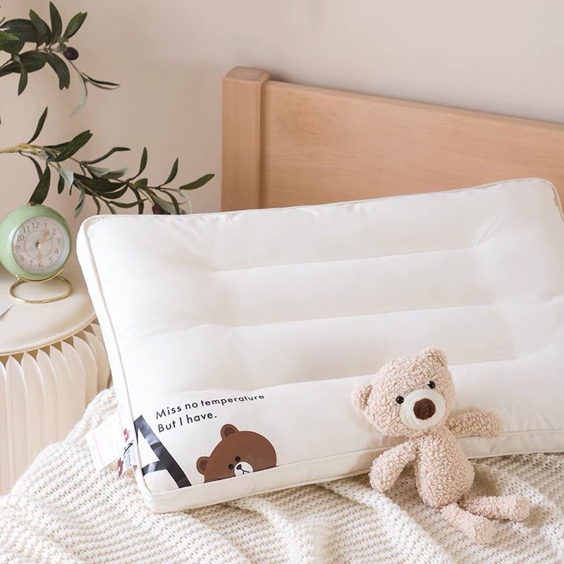 Ruột gối gấu coton linen thoáng khí thấm hút tốt SHOP vũ thị thơm