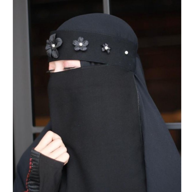 Khăn Bandana Salsa Niqab Màu Đen