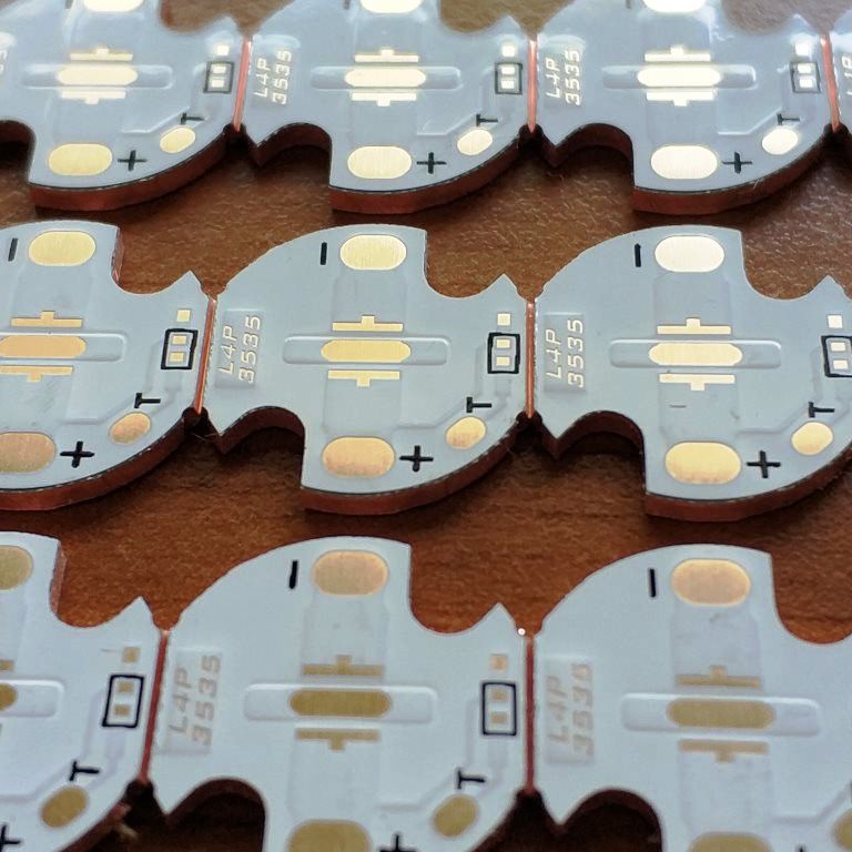 Đế led L4P 3535 16mm 20mm Đồng DTP