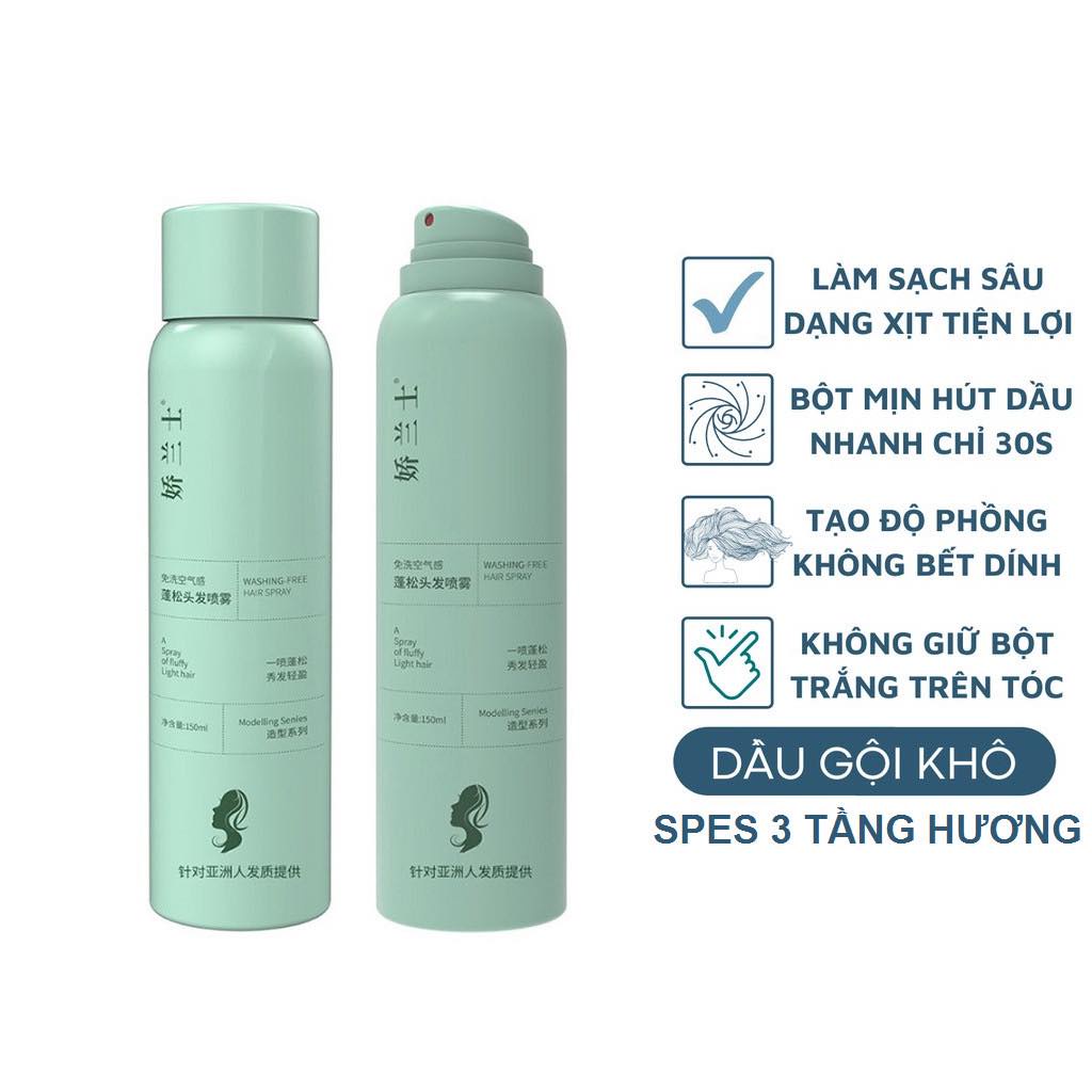 ịt Gội Đầu Khô 3 Tầng Hương Thơm Siêu Hot Nội Địa Trung, Giúp Tóc Khô Ráo, Bồng Bềnh Kéo Dài 8 Tiếng